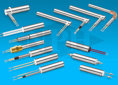 Ideal for dies and molds, cartridge heaters provide localized high-temperature heating in plastic molding and packaging.