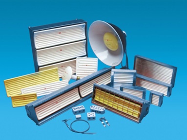 Ceramic infrared heating element accessory