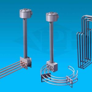 Easily installed in open tanks for chemical and oil processing.